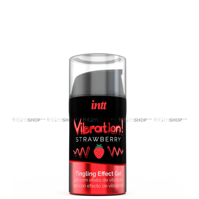 

Жидкий вибратор Intt Vibration Strawberry, 15 мл